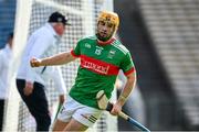 15 September 2024; Liam McGrath of Loughmore-Castleiney celebrates after scoring his side's second goal during the Tipperary Senior Hurling Championship Quarter-Final match between Loughmore Castleiney and Kilruane MacDonaghs at FBD Semple Stadium in Thurles, Tipperary. Photo by Tyler Miller/Sportsfile