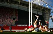 17 September 2024; Tadhg Beirne during Munster rugby squad training at Thomond Park in Limerick. Photo by Brendan Moran/Sportsfile