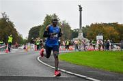 22 September 2024; Peter Somba of Ratoath AC, Dublin, during the 2024 Irish Life Dublin Half Marathon which took place on Sunday 22nd of September in Phoenix Park, Dublin. Photo by Sam Barnes/Sportsfile