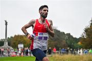 22 September 2024; Hugh Armstrong of Ballina AC, Mayo, during the 2024 Irish Life Dublin Half Marathon which took place on Sunday 22nd of September in Phoenix Park, Dublin. Photo by Sam Barnes/Sportsfile