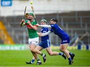 29 September 2024; Noel McGrath of Loughmore-Castleiney in action against Eoin Purcell of Thurles Sarsfields during the Tipperary County Senior Club Hurling Championship semi-final match between Loughmore Castleiney and Thurles Sarsfields at FBD Semple Stadium in Thurles, Tipperary. Photo by Michael P Ryan/Sportsfile