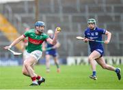 29 September 2024; Joey Hennessy of Loughmore-Castleiney in action against Darragh Stakelum of Thurles Sarsfields during the Tipperary County Senior Club Hurling Championship semi-final match between Loughmore Castleiney and Thurles Sarsfields at FBD Semple Stadium in Thurles, Tipperary. Photo by Michael P Ryan/Sportsfile