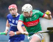 29 September 2024; Ed Meagher of Loughmore-Castleiney in action against Paddy Creedon of Thurles Sarsfields during the Tipperary County Senior Club Hurling Championship semi-final match between Loughmore Castleiney and Thurles Sarsfields at FBD Semple Stadium in Thurles, Tipperary. Photo by Michael P Ryan/Sportsfile