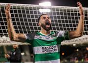 6 October 2024; Roberto Lopes of Shamrock Rovers after the SSE Airtricity Men's Premier Division match between Shamrock Rovers and Shelbourne at Tallaght Stadium in Dublin. Photo by Thomas Flinkow/Sportsfile