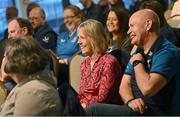 8 October 2024; Supporters during a Leinster Rugby Supporters Q&A at Bective Rangers RFC in Dublin. Photo by Ramsey Cardy/Sportsfile