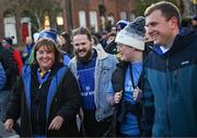 12 October 2024; Supporters arrive before the United Rugby Championship match between Leinster and Munster at Croke Park in Dublin. Photo by David Fitzgerald/Sportsfile