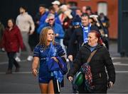 12 October 2024; Leinster supporters arrive before the United Rugby Championship match between Leinster and Munster at Croke Park in Dublin. Photo by Sam Barnes/Sportsfile