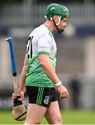 13 October 2024; Donal Flannery of Lucan Sarsfields after his side's defeat in the Dublin County Senior Club Hurling Championship semi-final match between Kilmacud Crokes and Lucan Sarsfields at Parnell Park in Dublin. Photo by Piaras Ó Mídheach/Sportsfile