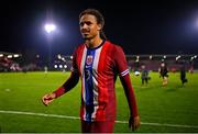 11 October 2024; Robin Ostrom of Norway after the UEFA European U21 Championship qualifier match between Republic of Ireland and Norway at Turner's Cross in Cork. Photo by Ben McShane/Sportsfile