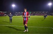 11 October 2024; Eivind Helland of Norway after the UEFA European U21 Championship qualifier match between Republic of Ireland and Norway at Turner's Cross in Cork. Photo by Ben McShane/Sportsfile