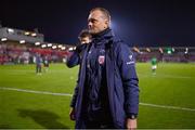 11 October 2024; Norway head coach Jan Peder Jalland after the UEFA European U21 Championship qualifier match between Republic of Ireland and Norway at Turner's Cross in Cork. Photo by Ben McShane/Sportsfile