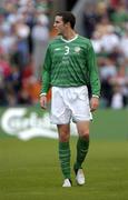 18 August 2004; John O'Shea, Republic of Ireland. International Friendly, Republic of Ireland v Bulgaria, Lansdowne Road, Dublin. Picture credit; Brian Lawless / SPORTSFILE