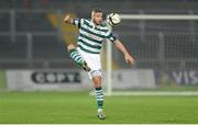 24 September 2013; David Elebert, Shamrock Rovers. Airtricity League Premier Division, Limerick FC v Shamrock Rovers, Thomond Park, Limerick. Picture credit: Diarmuid Greene / SPORTSFILE