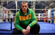 26 September 2013; Super heavyweight boxer Con Sheehan at the Ireland Team Announcement for AIBA World Boxing Championships, National Stadium, Dublin. Photo by Sportsfile