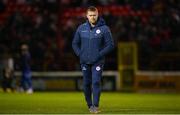 18 October 2024; Shelbourne manager Damien Duff before the SSE Airtricity Men's Premier Division match between Shelbourne and Waterford at Tolka Park in Dublin. Photo by Stephen McCarthy/Sportsfile