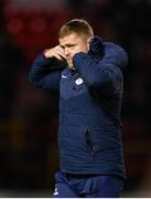 18 October 2024; Shelbourne manager Damien Duff before the SSE Airtricity Men's Premier Division match between Shelbourne and Waterford at Tolka Park in Dublin. Photo by Stephen McCarthy/Sportsfile