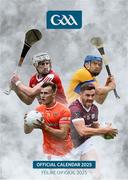 Official GAA Calendar 2025 with a page to view per month, features action shots throughout. Postage is additional to the retail price of €12.95