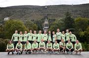 25 October 2024; Republic of Ireland players pose for a photograph during a team walk before the UEFA Women's EURO 2025 Play-Off Round 1 first leg match between Georgia and Republic of Ireland at Mikheil Meskhi Stadium II in Tbilisi, Georgia. Photo by Stephen McCarthy/Sportsfile