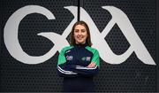 25 October 2024; Team Ireland Ladies captain Fiona Tully during the previews for the O'Neills.com World 4-Wall Championships at Croke Park in Dublin. Photo by Stephen Marken/Sportsfile