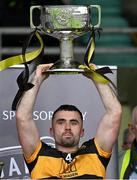 27 October 2024; Dr Crokes captain David Naughton lifts the Bishop Moynihan cup after the Kerry County Senior Club Football Championship final match between Dingle and Dr Crokes at Austin Stack Park in Tralee, Kerry. Photo by Brendan Moran/Sportsfile