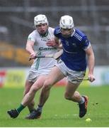 27 October 2024; Rory Connellan of Thomastown in action against David Fogarty of O’Loughlin Gaels during the Kilkenny County Senior Club Hurling Championship final match between O’Loughlin Gaels and Thomastown at UPMC Nowlan Park in Kilkenny. Photo by Michael P Ryan/Sportsfile