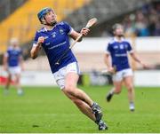 27 October 2024; John Donnelly of Thomastown celebrates scoring a point during the Kilkenny County Senior Club Hurling Championship final match between O’Loughlin Gaels and Thomastown at UPMC Nowlan Park in Kilkenny. Photo by Michael P Ryan/Sportsfile