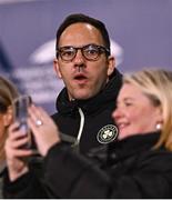 29 October 2024; FAI director of football Marc Canham in attendance during the UEFA Women's EURO 2025 Play-Off Round 1 second leg match between Republic of Ireland and Georgia at Tallaght Stadium in Dublin. Photo by Ben McShane/Sportsfile