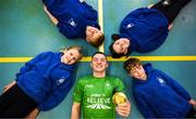 5 November 2024; Olympic Champion in Gymnastics, Rhys McClenaghan, visits Movilla High School in Newtownards, Down. As an ambassador with Dare to Believe, the Olympic Schools Programme, Rhys inspires the next generation of school children to believe in themselves and follow their dreams. Photo by Ramsey Cardy/Sportsfile