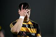 9 November 2024; James Smith of Crosserlough reacts after the AIB Ulster GAA Senior Club Football Championship quarter-final match between Kilcoo and Crosserlough at Páirc Esler in Newry, Down. Photo by Ben McShane/Sportsfile