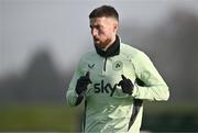 11 November 2024; Matt Doherty during a Republic of Ireland training session at the FAI National Training Centre in Abbotstown, Dublin. Photo by Ben McShane/Sportsfile