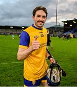 17 November 2024; Gerry Spollen of Na Fianna after his side's victory  in the AIB Leinster GAA Senior Club Hurling Championship quarter-final match between Na Fianna and Clogh Ballacolla at Parnell Park in Dublin. Photo by Stephen Marken/Sportsfile