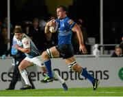 27 September 2013; Rhys Ruddock, Leinster. Celtic League 2013/14, Round 4, Leinster v Cardiff Blues, RDS, Ballsbridge, Dublin. Picture credit: Matt Browne / SPORTSFILE