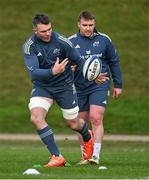 3 December 2024; Peter O'Mahony during Munster rugby squad training at the University of Limerick in Limerick. Photo by Brendan Moran/Sportsfile