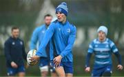 23 December 2024; Sam Prendergast during a Leinster Rugby squad training session at UCD in Dublin. Photo by Shauna Clinton/Sportsfile