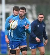 23 December 2024; Caelan Doris during a Leinster Rugby squad training session at UCD in Dublin. Photo by Shauna Clinton/Sportsfile