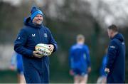 23 December 2024; Leinster senior coach Jacques Nienaber during a Leinster Rugby squad training session at UCD in Dublin. Photo by Shauna Clinton/Sportsfile