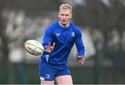 23 December 2024; Jamie Osborne during a Leinster Rugby squad training session at UCD in Dublin. Photo by Shauna Clinton/Sportsfile