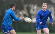 23 December 2024; Jamie Osborne during a Leinster Rugby squad training session at UCD in Dublin. Photo by Shauna Clinton/Sportsfile