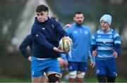 23 December 2024; Dan Sheehan during a Leinster Rugby squad training session at UCD in Dublin. Photo by Shauna Clinton/Sportsfile