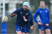 23 December 2024; Robbie Henshaw during a Leinster Rugby squad training session at UCD in Dublin. Photo by Shauna Clinton/Sportsfile