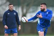 23 December 2024; Rónan Kelleher during a Leinster Rugby squad training session at UCD in Dublin. Photo by Shauna Clinton/Sportsfile