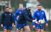 23 December 2024; Robbie Henshaw during a Leinster Rugby squad training session at UCD in Dublin. Photo by Shauna Clinton/Sportsfile