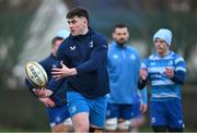 23 December 2024; Dan Sheehan during a Leinster Rugby squad training session at UCD in Dublin. Photo by Shauna Clinton/Sportsfile