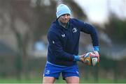 23 December 2024; Ross Byrne during a Leinster Rugby squad training session at UCD in Dublin. Photo by Shauna Clinton/Sportsfile