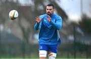 23 December 2024; Max Deegan during a Leinster Rugby squad training session at UCD in Dublin. Photo by Shauna Clinton/Sportsfile