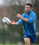 23 December 2024; Lee Barron during a Leinster Rugby squad training session at UCD in Dublin. Photo by Shauna Clinton/Sportsfile