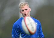 23 December 2024; Jamie Osborne during a Leinster Rugby squad training session at UCD in Dublin. Photo by Shauna Clinton/Sportsfile