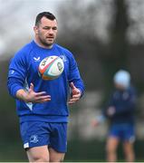 23 December 2024; Cian Healy during a Leinster Rugby squad training session at UCD in Dublin. Photo by Shauna Clinton/Sportsfile