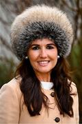 26 December 2024; Racegoer Mary Louise Heavey, from Rathgar in Dublin on day one of the Leopardstown Christmas Festival at Leopardstown Racecourse in Dublin. Photo by Shauna Clinton/Sportsfile