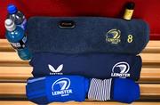 27 December 2024; The kit of Leinster captain Caelan Doris before the United Rugby Championship match between Munster and Leinster at Thomond Park in Limerick. Photo by Brendan Moran/Sportsfile